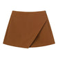 Women Fashion Asymmetrical Shorts Skirts