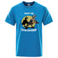 Men Pure Cotton Vintage T-Shirt