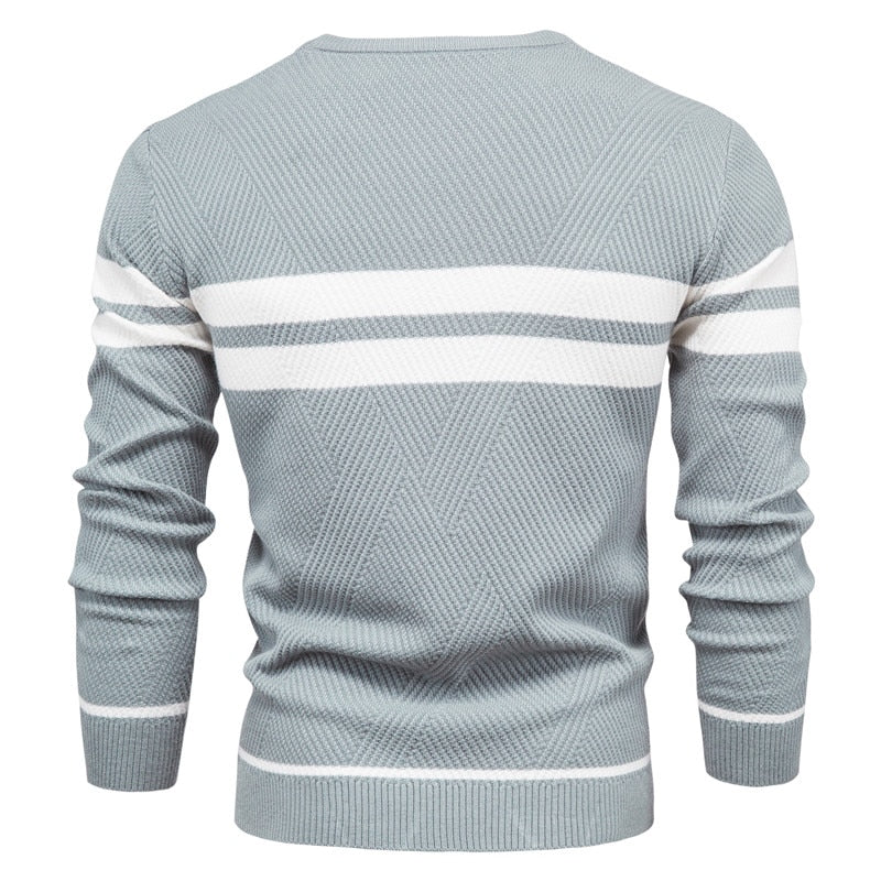 High Quality New Winter Stripe Sweater