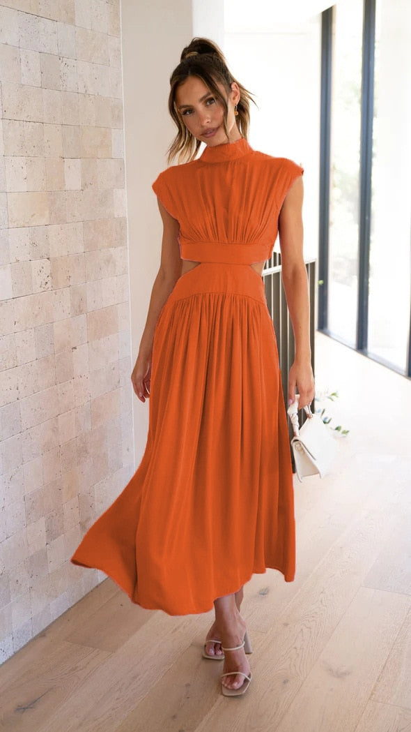 Women Spring Summer Long Dress