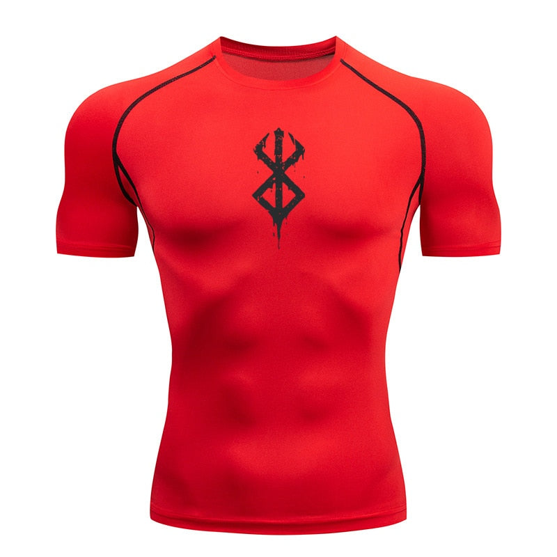 Anime Berserk Guts Men's Compression Shirt