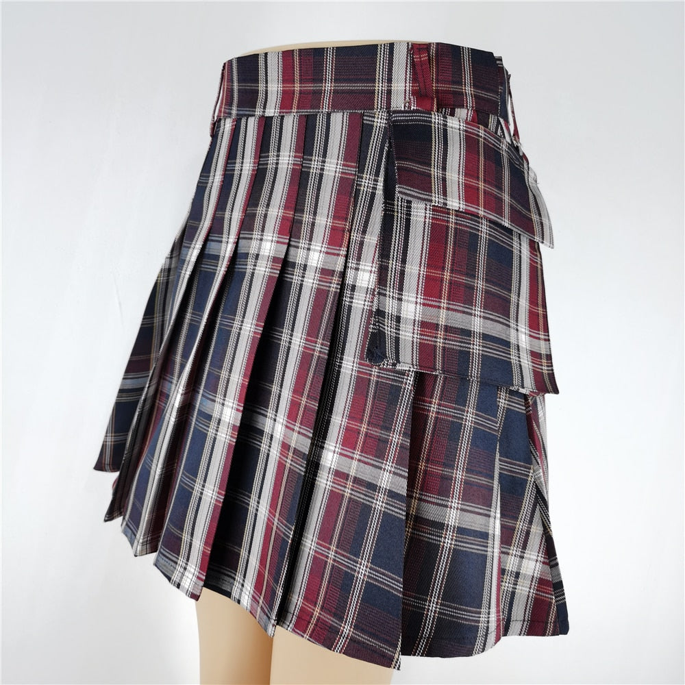 New  Streetwear Black Skirt