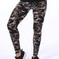 Womens Graffiti Style Slim Stretch Trouser