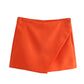 Women Fashion Asymmetrical Shorts Skirts
