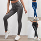 High Waist Leggings Faux Denim Jeans
