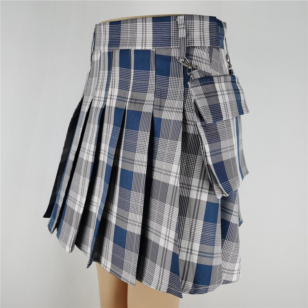New  Streetwear Black Skirt