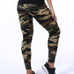 Womens Graffiti Style Slim Stretch Trouser