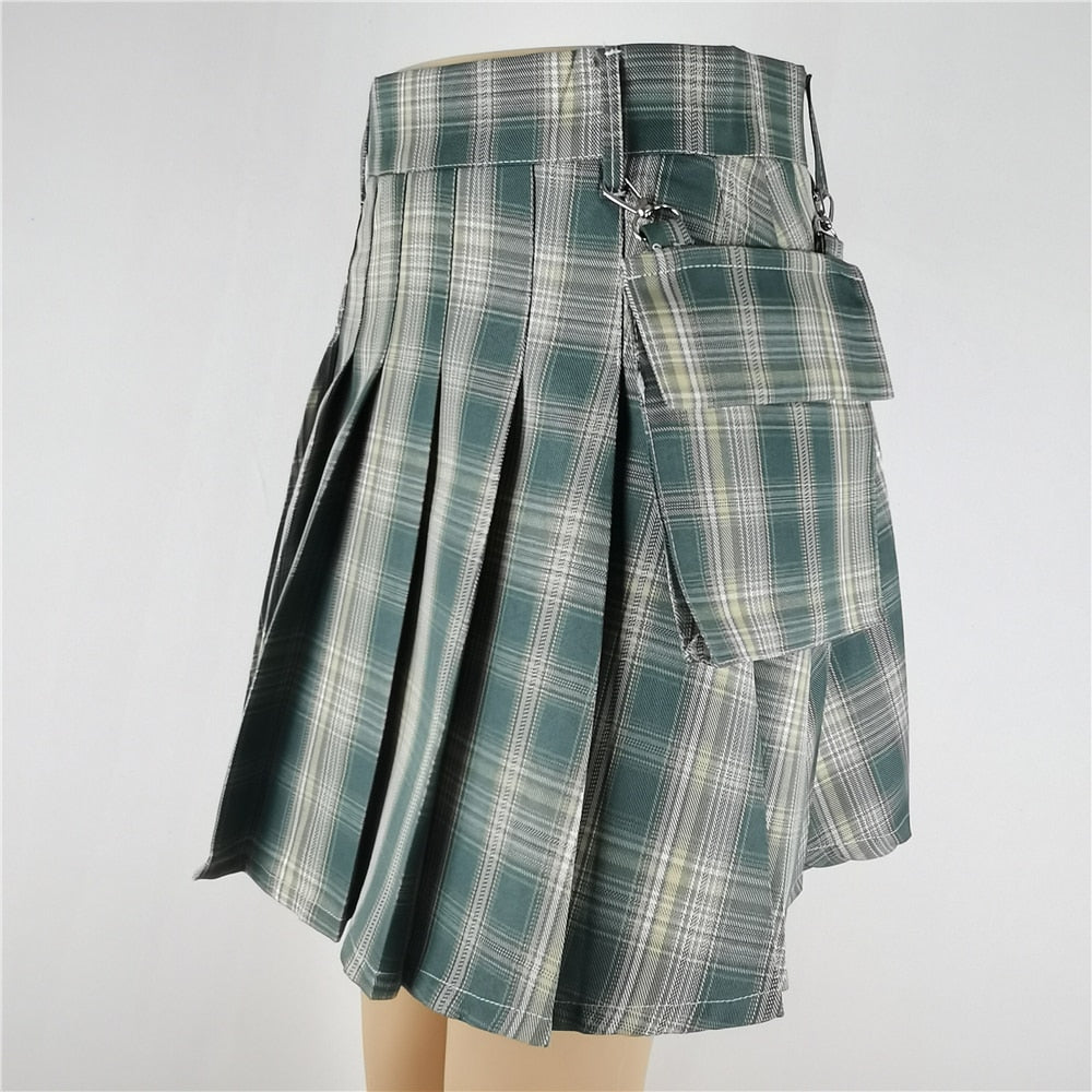 New  Streetwear Black Skirt