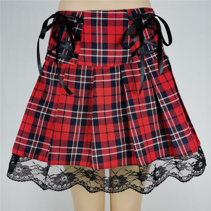 New  Streetwear Black Skirt