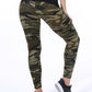 Womens Graffiti Style Slim Stretch Trouser