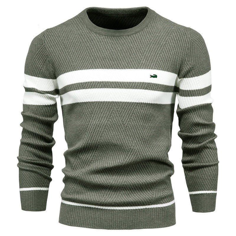 High Quality New Winter Stripe Sweater