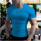 Men's Summer Short Sleeve Fitness T Shirt