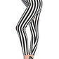 Womens Graffiti Style Slim Stretch Trouser