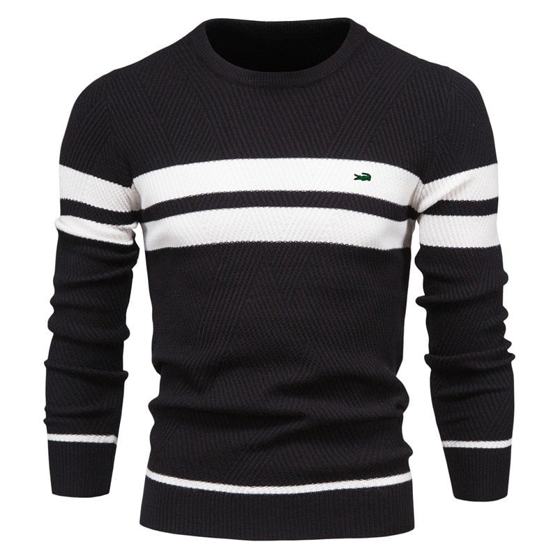 High Quality New Winter Stripe Sweater