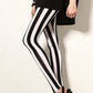 Womens Graffiti Style Slim Stretch Trouser