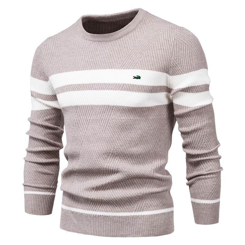 High Quality New Winter Stripe Sweater