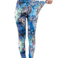 Womens Graffiti Style Slim Stretch Trouser