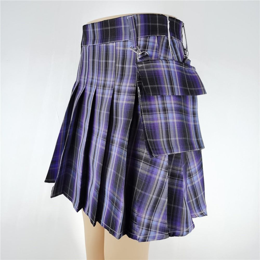 New  Streetwear Black Skirt