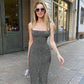 New  Sexy Sleeveless Midi Dress