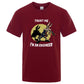 Men Pure Cotton Vintage T-Shirt