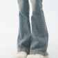 New Women Gyaru Flare Pants
