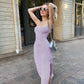 New  Sexy Sleeveless Midi Dress
