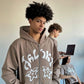 2022 Winter American Y2k High Street Red Black Hoodie