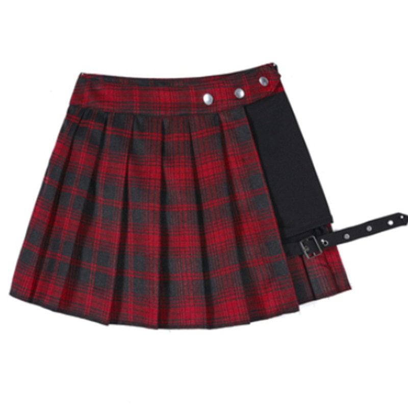 New  Streetwear Black Skirt