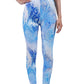 Womens Graffiti Style Slim Stretch Trouser