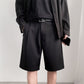 Summer Men's Straight Fit Knee-Length Short