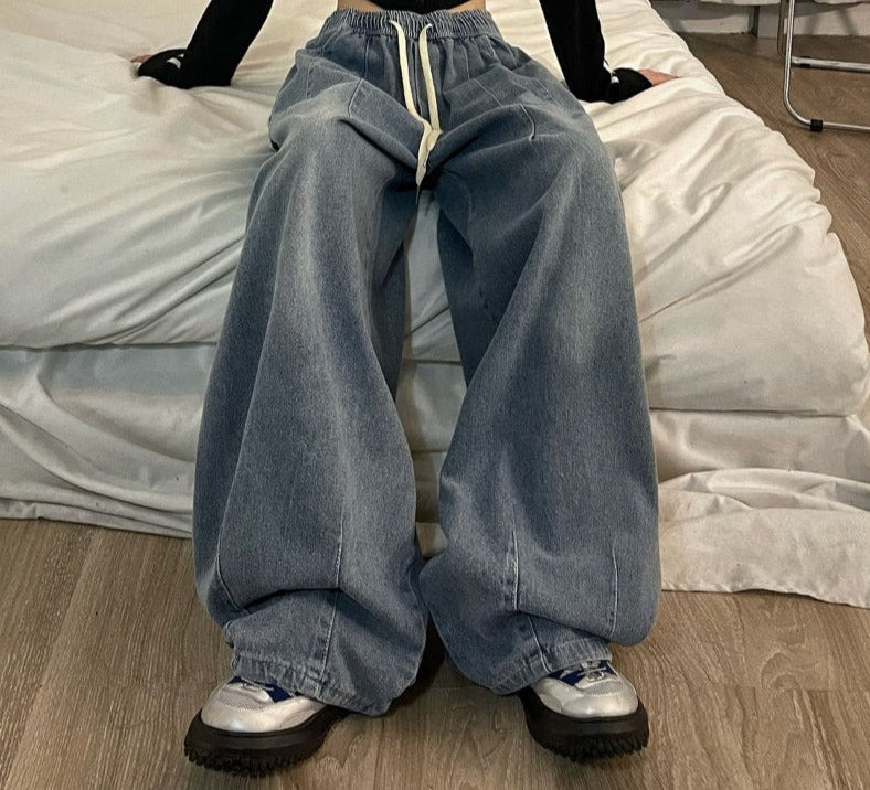 Women Vintage Baggy Jeans
