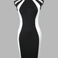 Summer Fashion O-Neck Sleeveless Bodycon Dresses