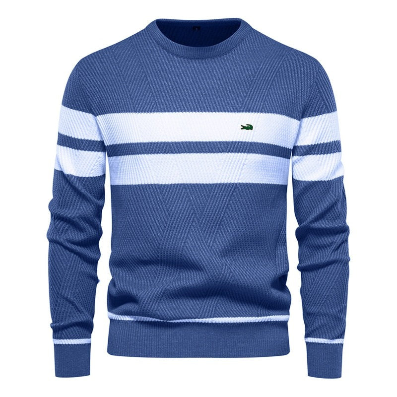 High Quality New Winter Stripe Sweater