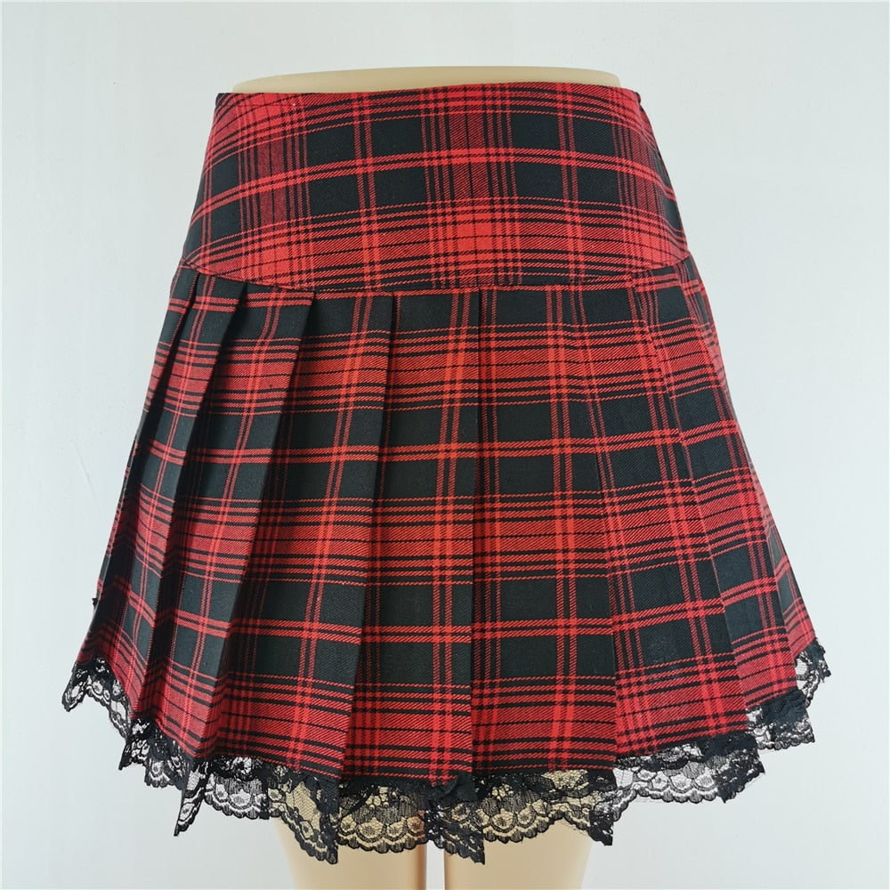 New  Streetwear Black Skirt