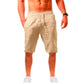 Men Summer Cotton Linen Shorts