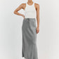 High Waist Loose Female Long Skirt
