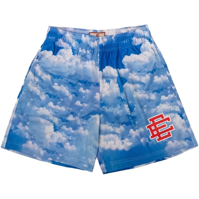 Men's casual shorts fitness sports pants