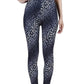 Womens Graffiti Style Slim Stretch Trouser
