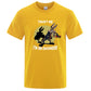 Men Pure Cotton Vintage T-Shirt