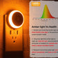 New Sensor Round Plug Wall Night Lamp