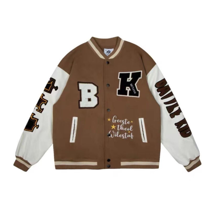 New American retro hip-hop jacket