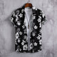 Men Short Sleeve 3D Printed Shirt