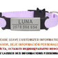 New Personalized ID Tag Cat Collar