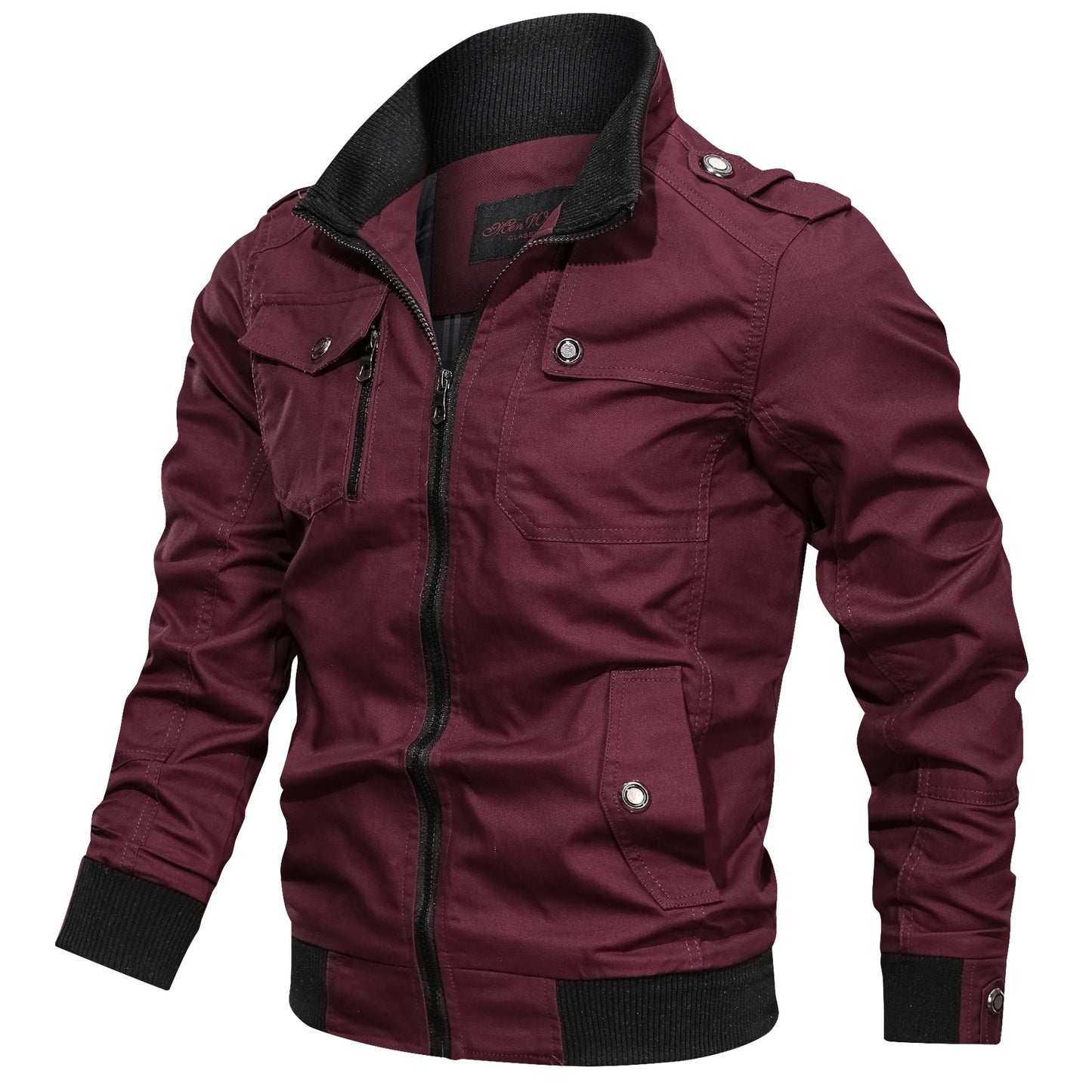 Men Fashion Slim Bomber Windbreaker Jackets