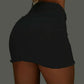 KREYOL DENIM JEAN MINI SKIRT