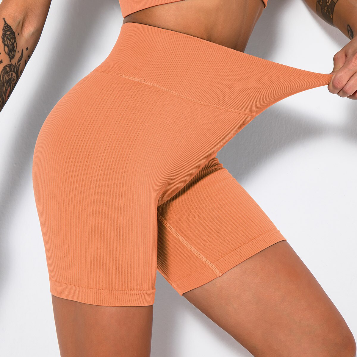 High Waist Elastic Squat Proof Yoga bottoms