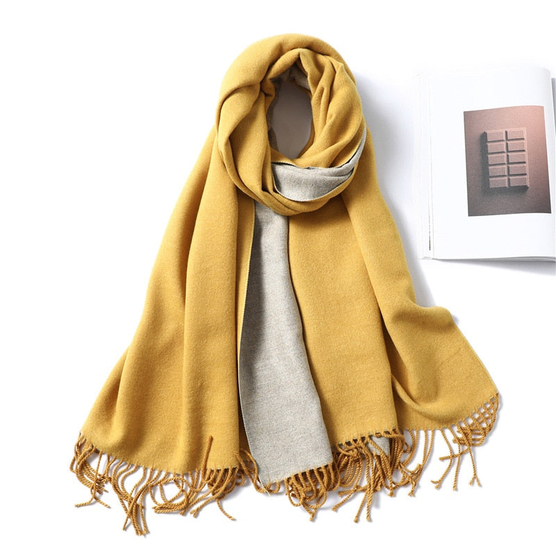 Kreyol Women Thick Warm Scarf