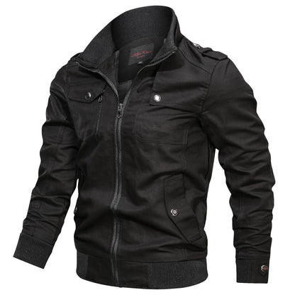 Men Fashion Slim Bomber Windbreaker Jackets