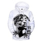 Tupac 3D Unisex Hoodie