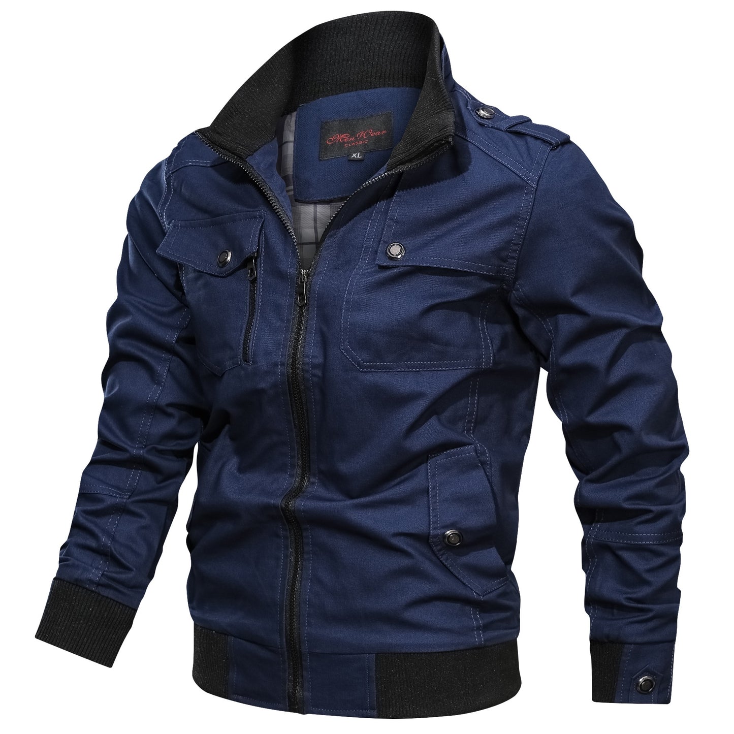 Men Fashion Slim Bomber Windbreaker Jackets